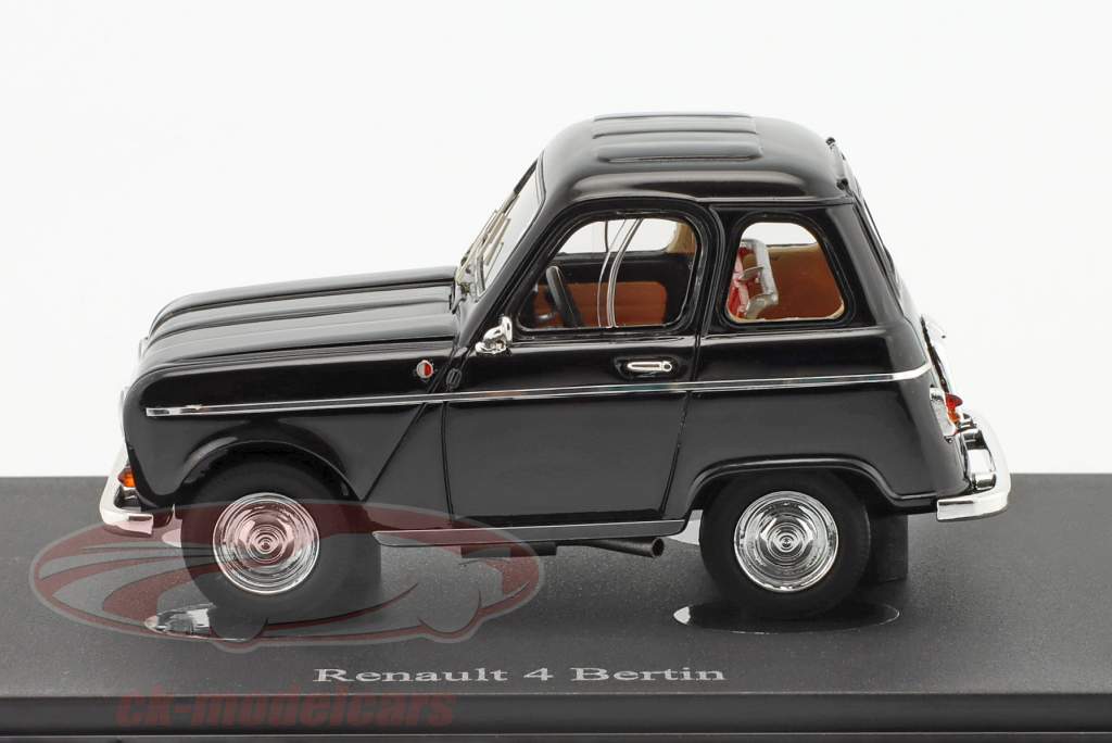 Renault 4 Bertin 建设年份 1969 黑色的 1:43 AutoCult