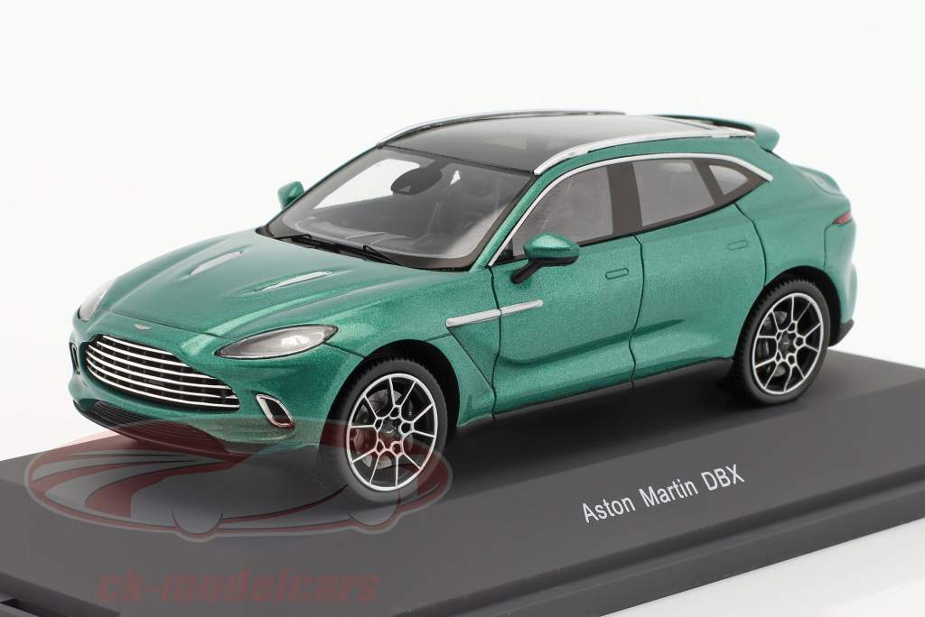 Aston Martin DBX ano de construção 2020 verde metálico 1:43 Schuco