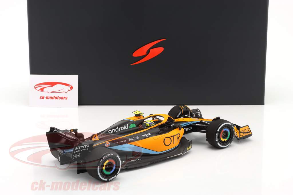 Lando Norris McLaren MCL36 #4 5th Australien GP Formel 1 2022 1:18 Spark