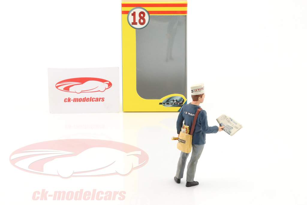 Zeitungsverkäufer Figur 1:18 LeMansMiniatures