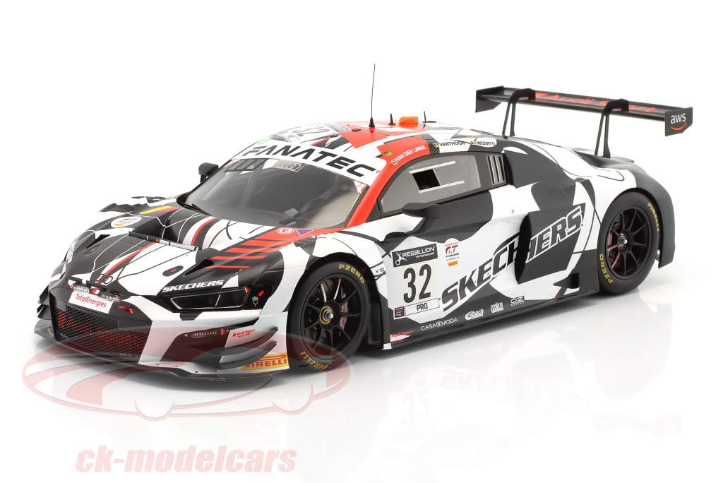 Audi R8 LMS GT3 #32 2e 24h Spa 2021 Vanthoor, van der Linde, Weerts 1:18 Spark