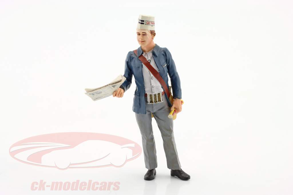 Zeitungsverkäufer Figur 1:18 LeMansMiniatures
