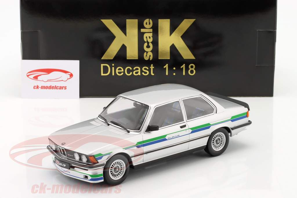 BMW Alpina C1 (E21) 2.3 Baujahr 1980 silber 1:18 KK-Scale