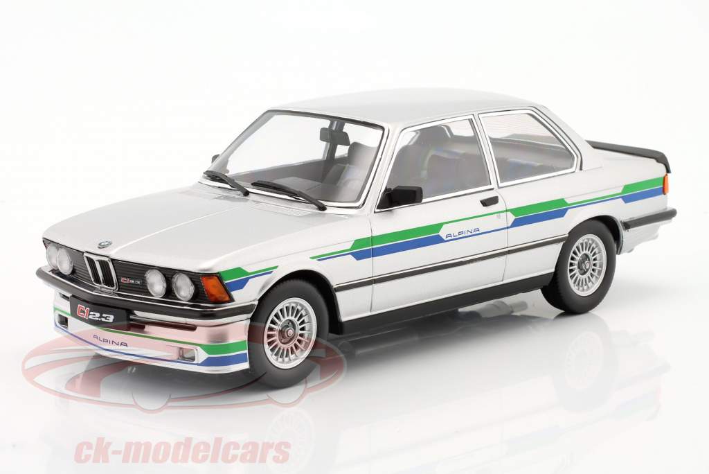 BMW Alpina C1 (E21) 2.3 Baujahr 1980 silber 1:18 KK-Scale