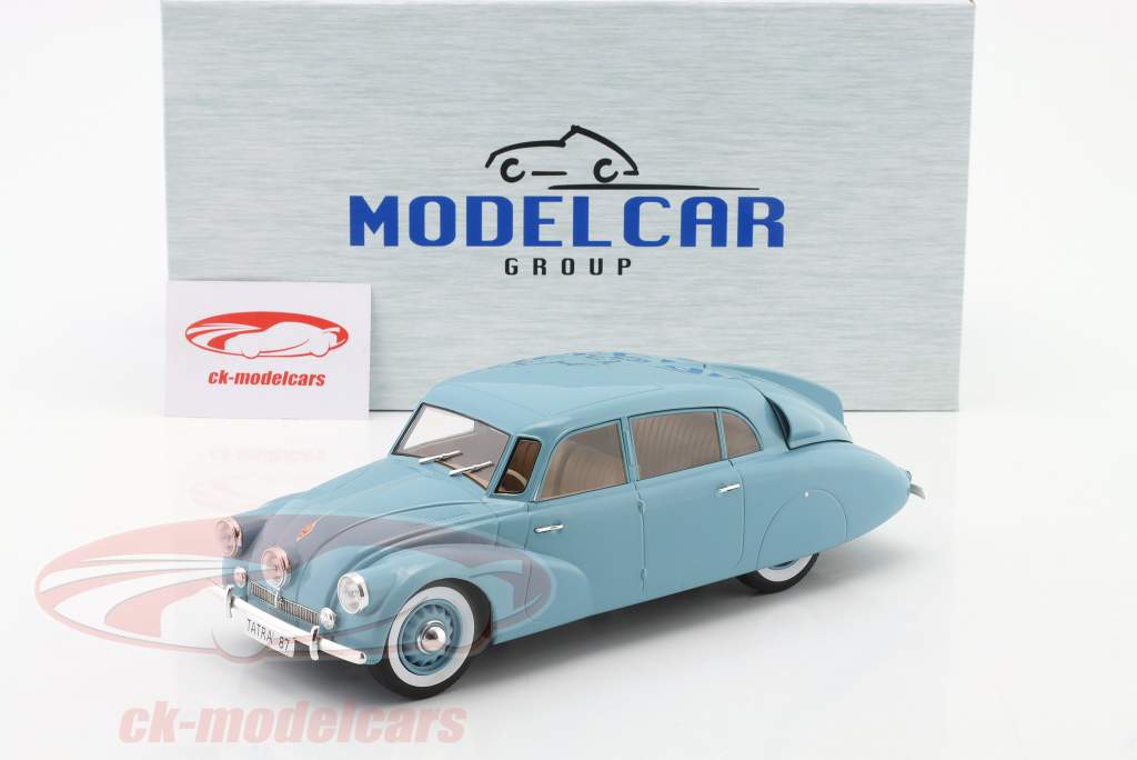 Tatra 87 light blue 1:18 ModelCar Group