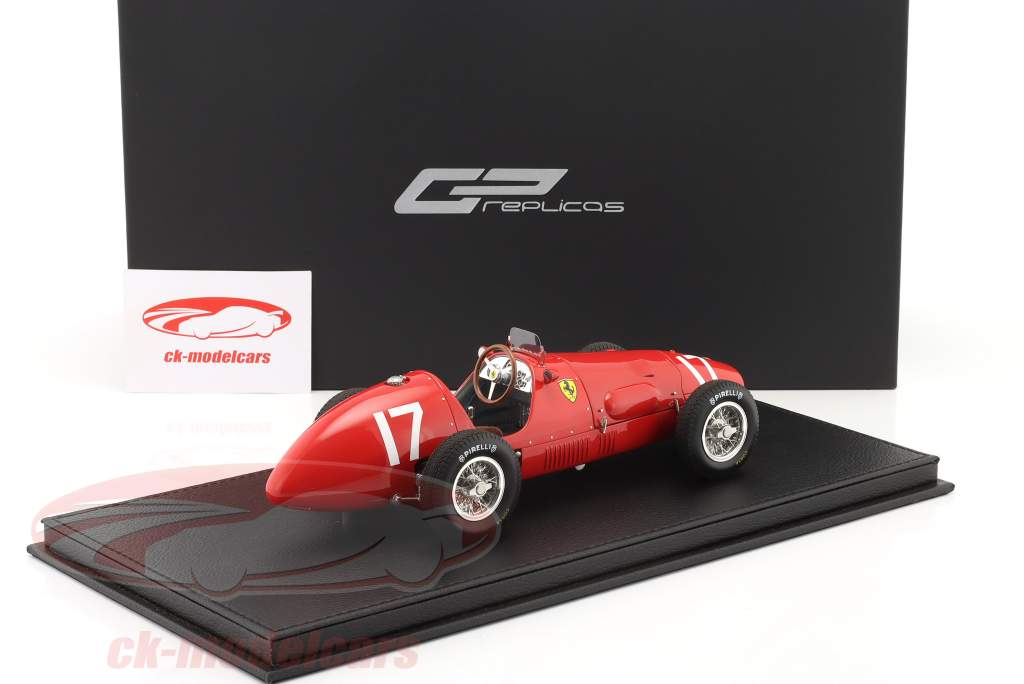 Piero Taruffi Ferrari 500F2 #17 2nd British GP formula 1 1952 1:18 GP Replicas