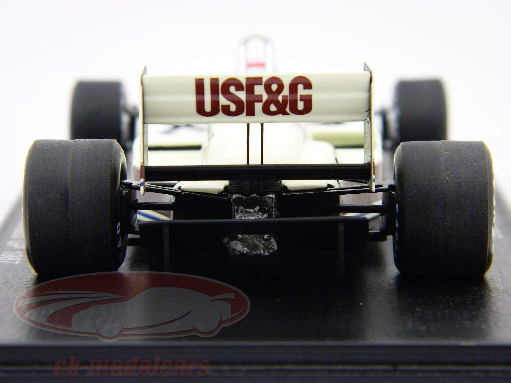 E. Cheever Arrows A10 N° 18 GP de Monaco de Formule 1 1987 1:43 Spark