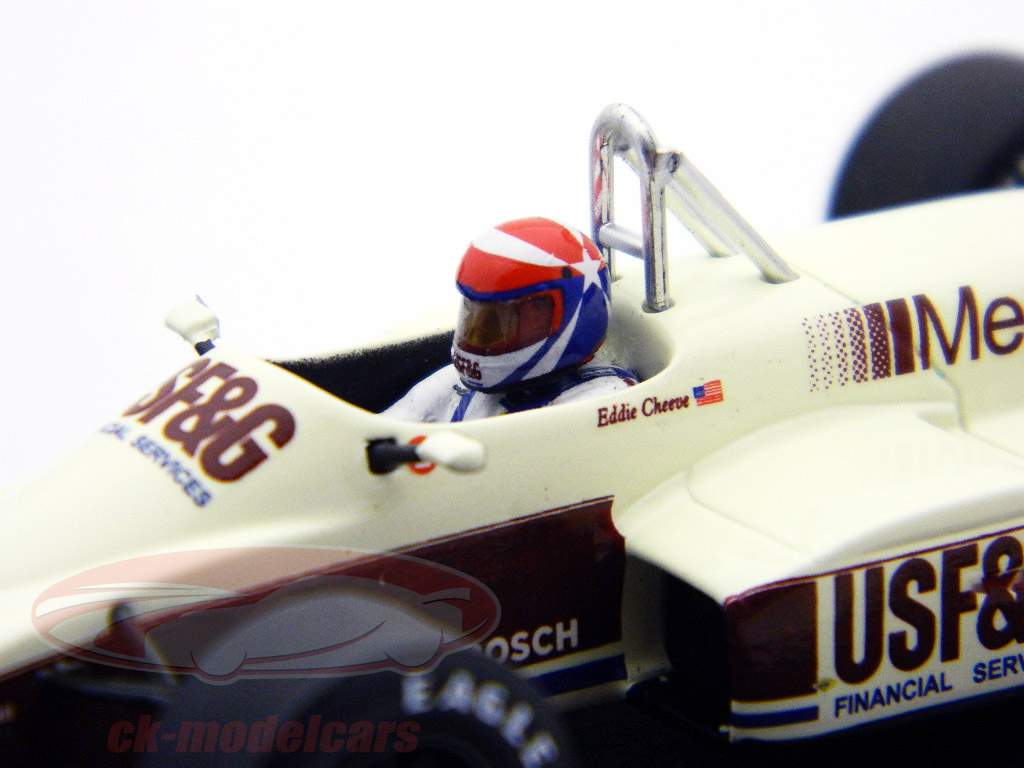 E. Cheever Arrows A10 #18 Monaco GP Formel 1 1987 1:43 Spark