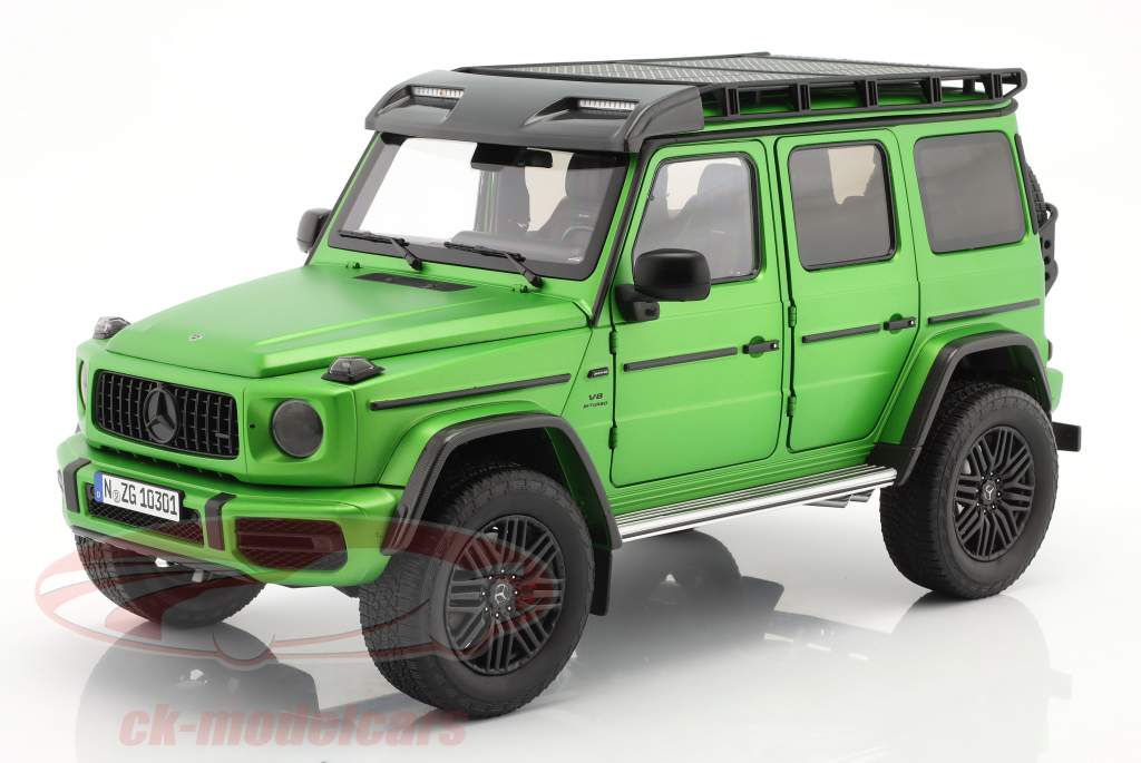 Mercedes-Benz G63 (W463) 4x4 AMG Offroad Baujahr 2022 green hell magno 1:12 NZG