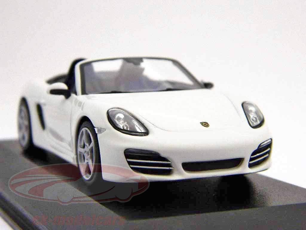 Porsche Boxster blanc / blanc Minichamps 1:43
