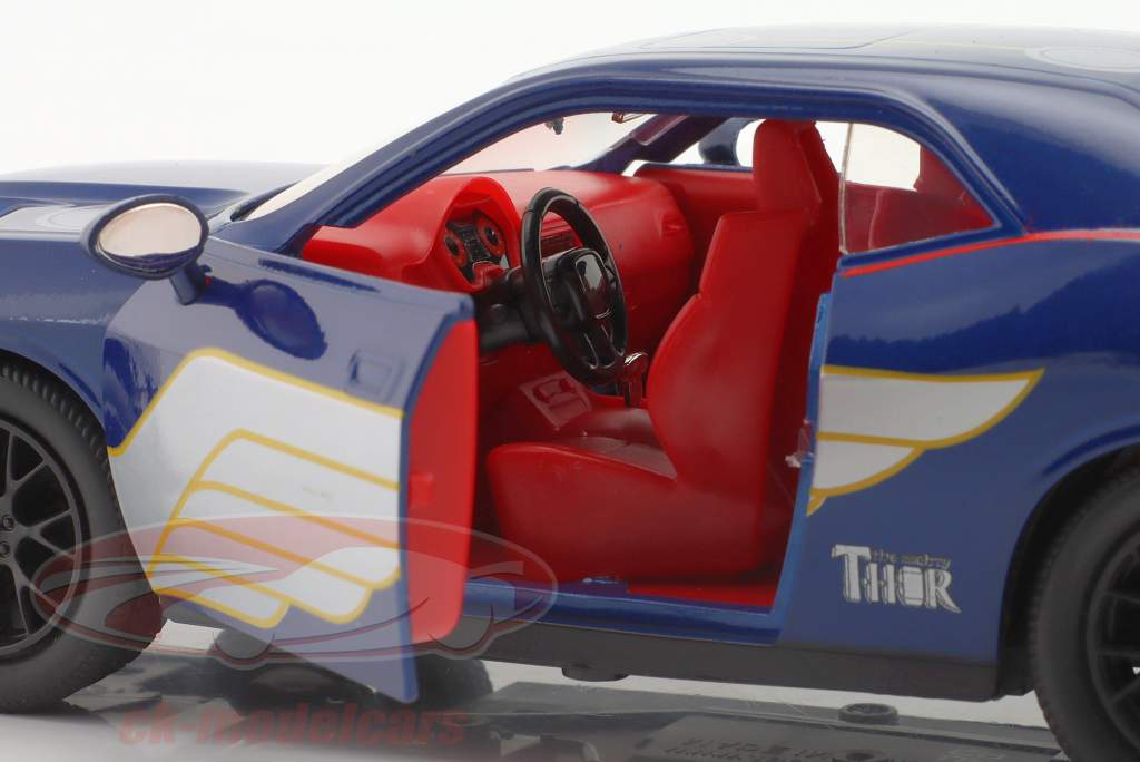 Dodge Challenger SRT Hellcat Movie: Thor with figure Thor 1:24 Jada Toys