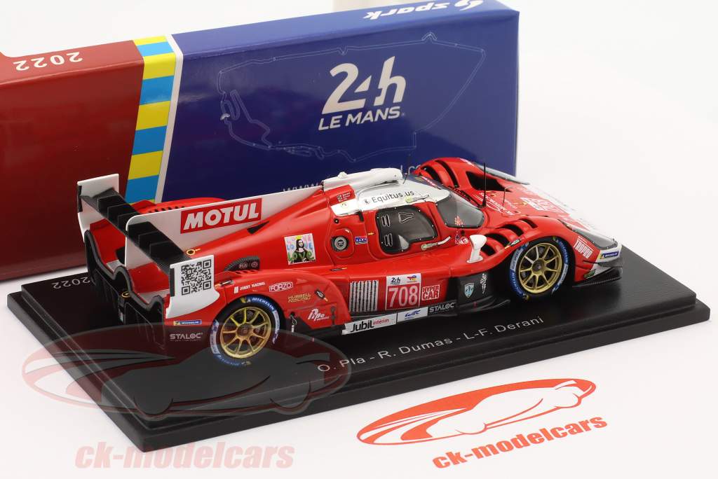 Spark 1:43 Glickenhaus 007 LMH #708 第四名24h LeMans 2022