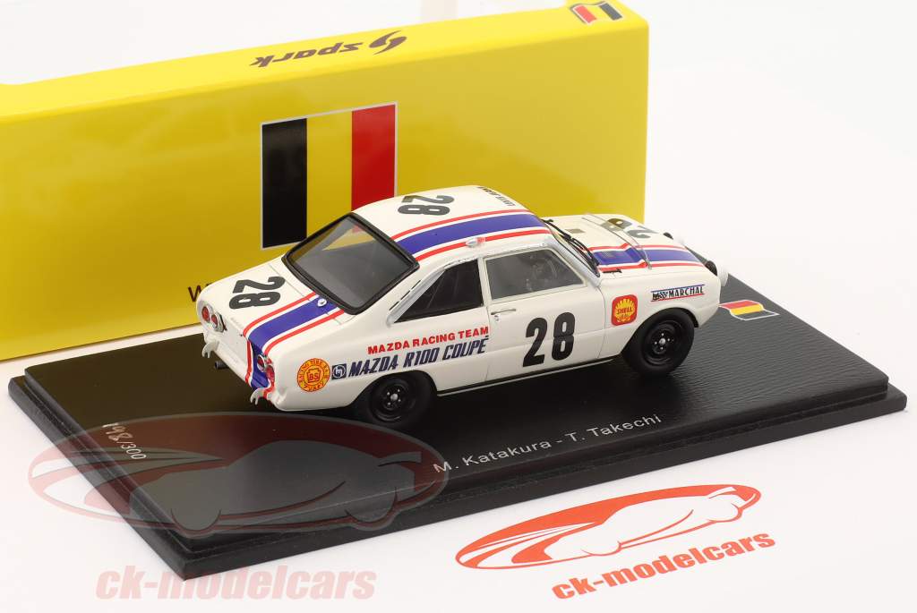Mazda R100 M10A #28 6to 24h Spa 1969 Katakura, Takechi 1:43 Spark