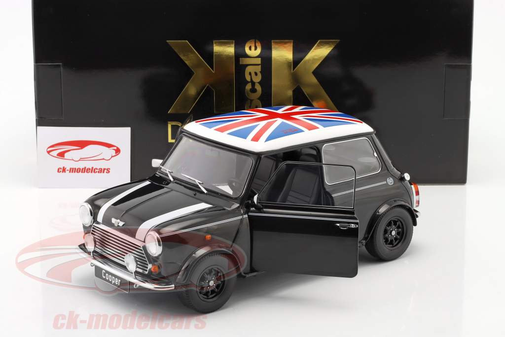 Mini Cooper 黑色的 / 白色的 / Union Jack LHD 1:12 KK-Scale