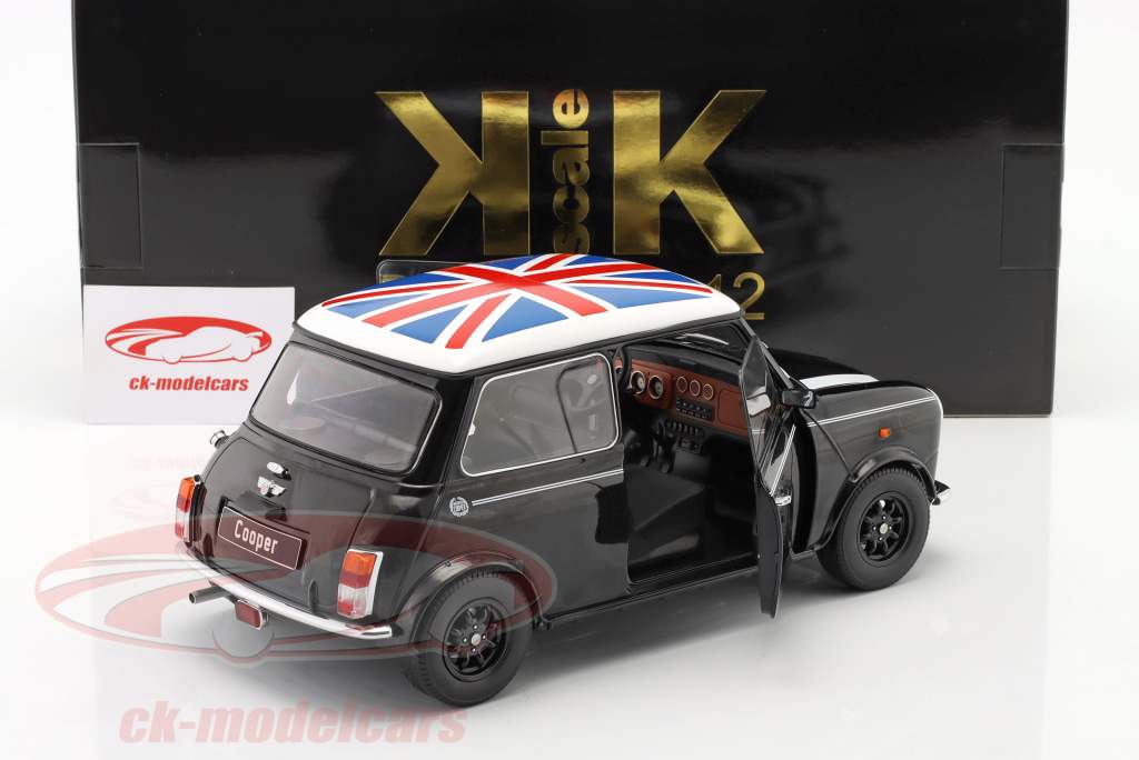 Mini Cooper 黑色的 / 白色的 / Union Jack LHD 1:12 KK-Scale
