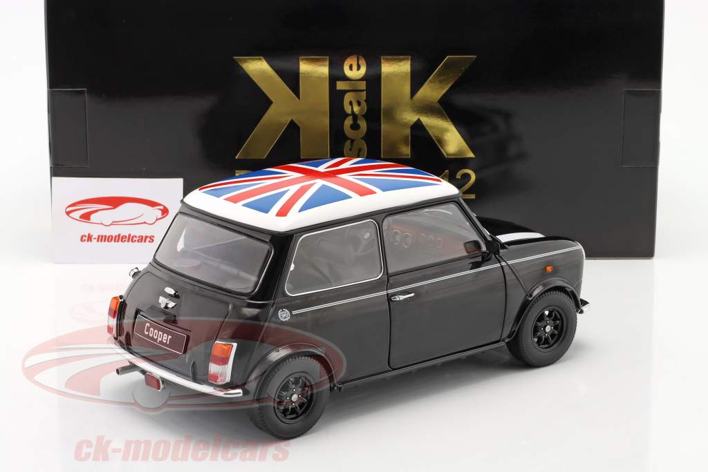 Mini Cooper 黑色的 / 白色的 / Union Jack LHD 1:12 KK-Scale