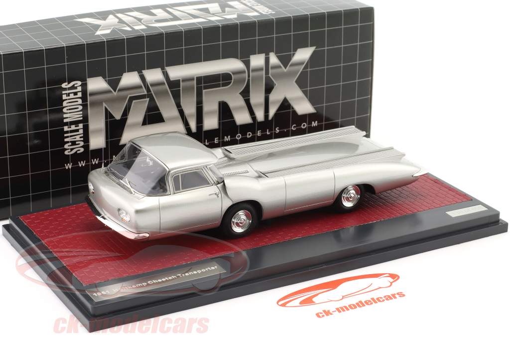 Holtkamp Cheetah Transporter year 1961 silver 1:43 Matrix