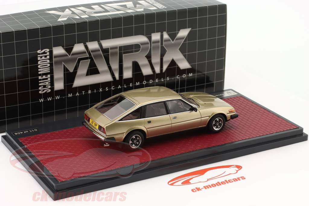 Rover 3500 (SD1) 建設年 1976-1979 midas 金 1:43 Matrix