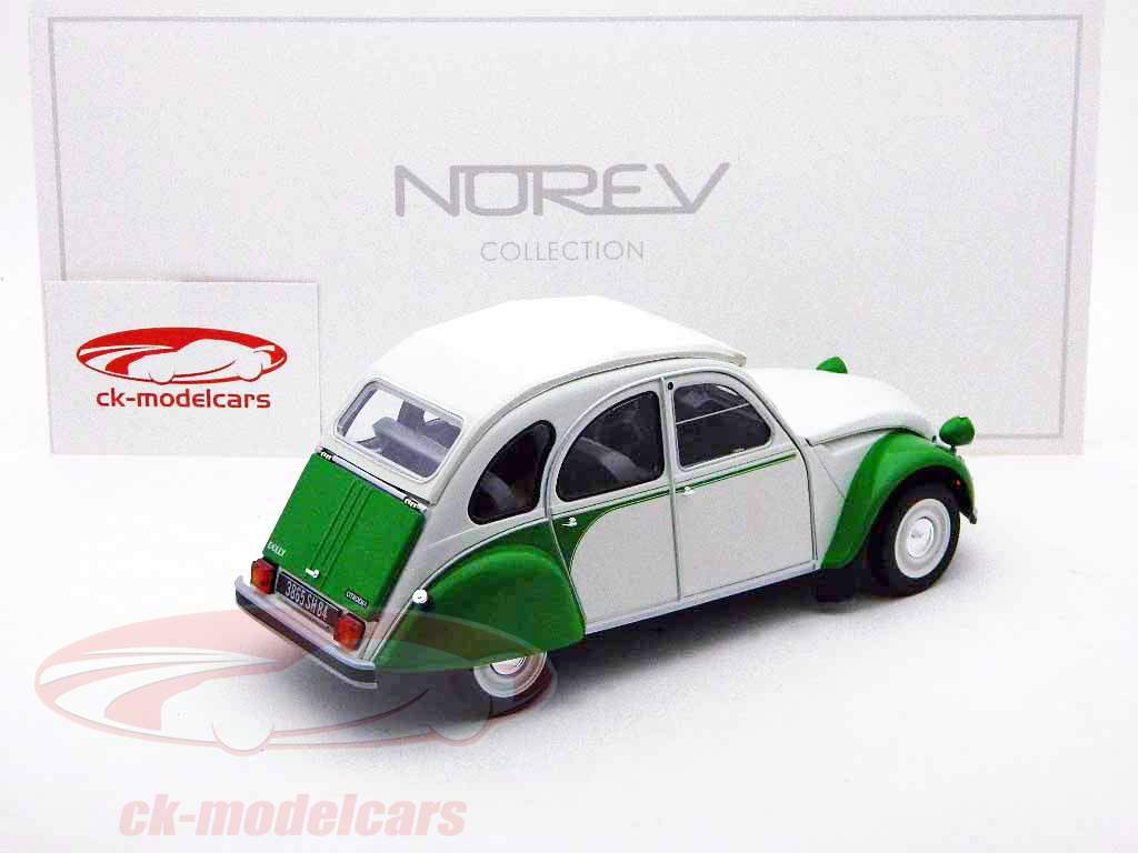 Citroen 2CV Dolly Ano 1985 Branco / Verde 1:18 Norev