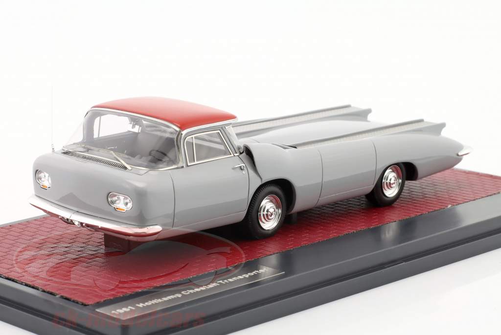Holtkamp Cheetah Transporter year 1961 grey / red 1:43 Matrix