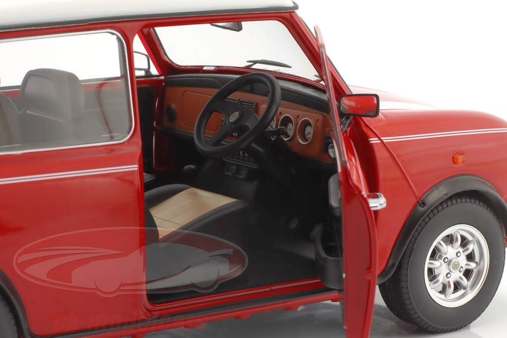 Mini Cooper red / white RHD 1:12 KK-Scale