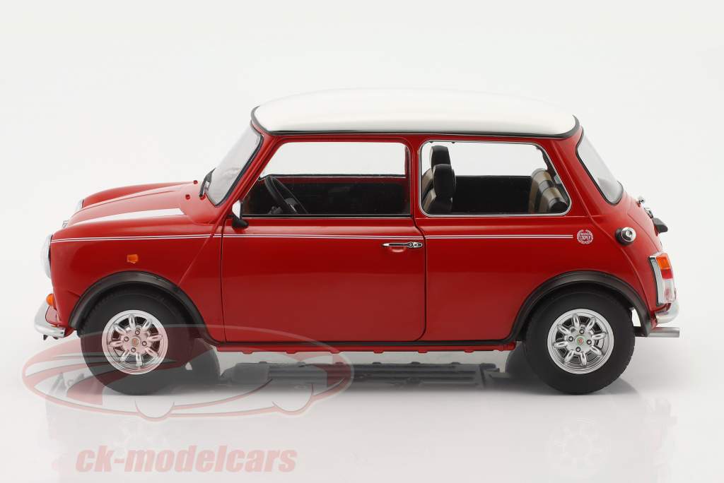 Mini Cooper red / white LHD 1:12 KK-Scale