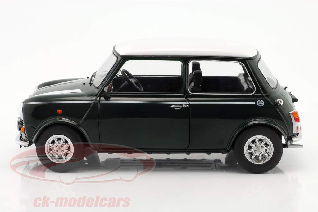 Mini Cooper dark green / White RHD 1:12 KK-Scale