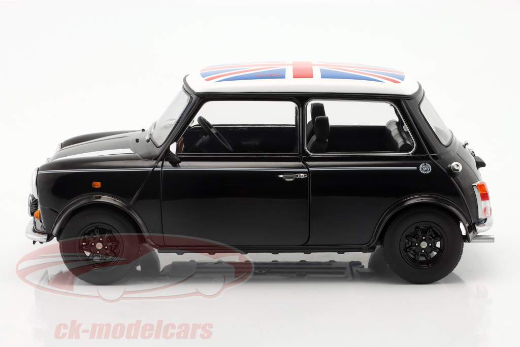 Mini Cooper black / White / Union Jack RHD 1:12 KK-Scale