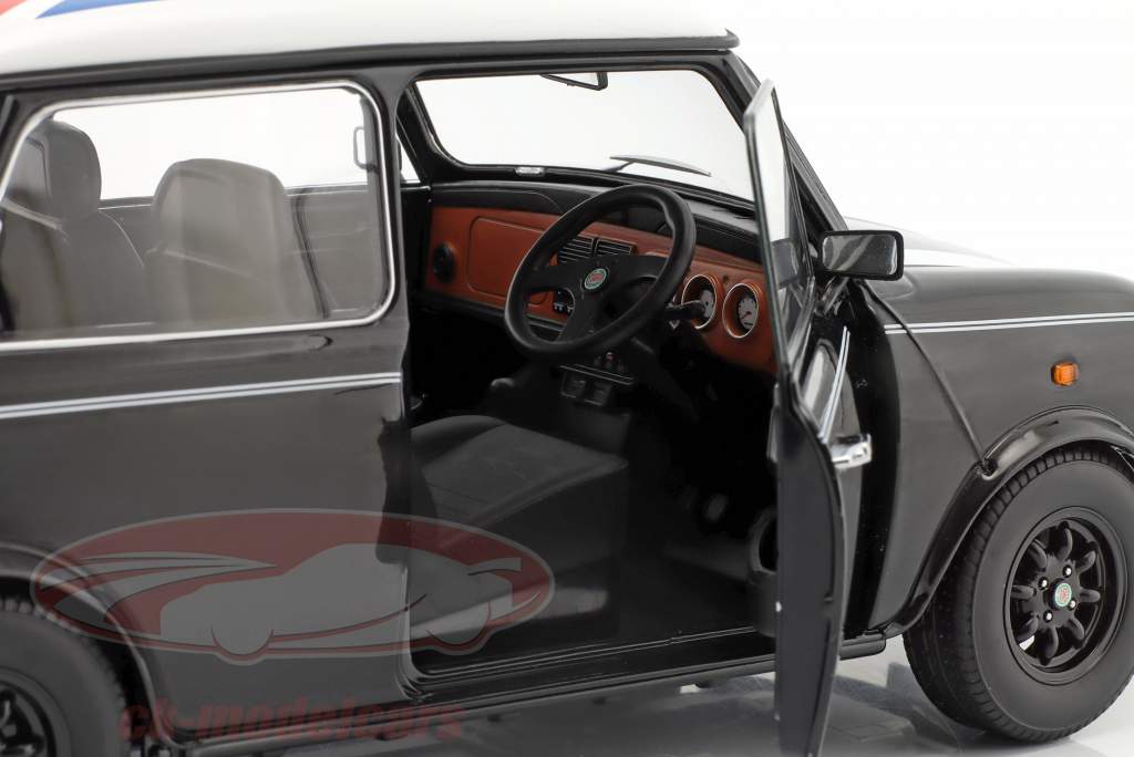 Mini Cooper black / White / Union Jack RHD 1:12 KK-Scale