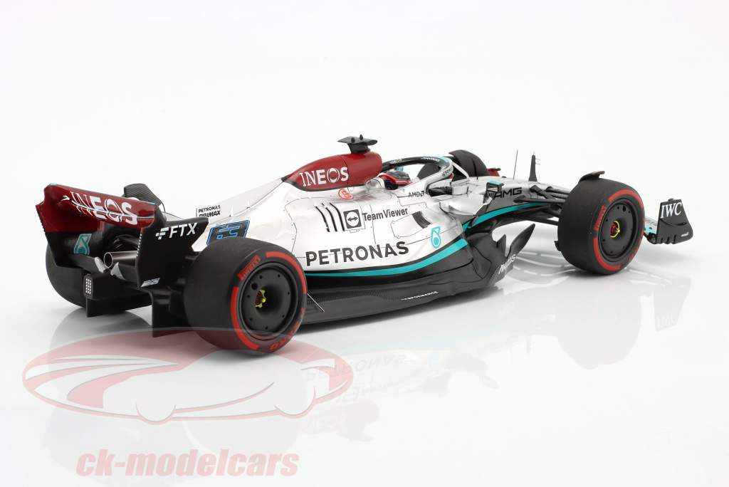 George Russell Mercedes-AMG F1 W13 #63 4 Bahrain GP formel 1 2022 1:18 Spark
