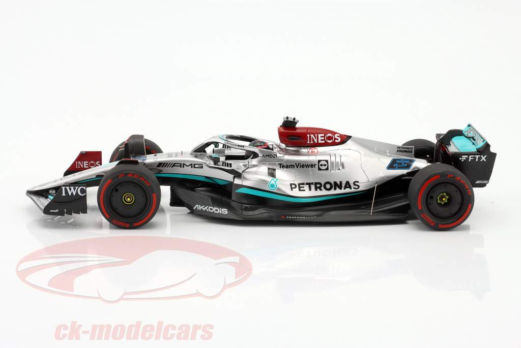 George Russell Mercedes-AMG F1 W13 #63 4 Bahrain GP formel 1 2022 1:18 Spark