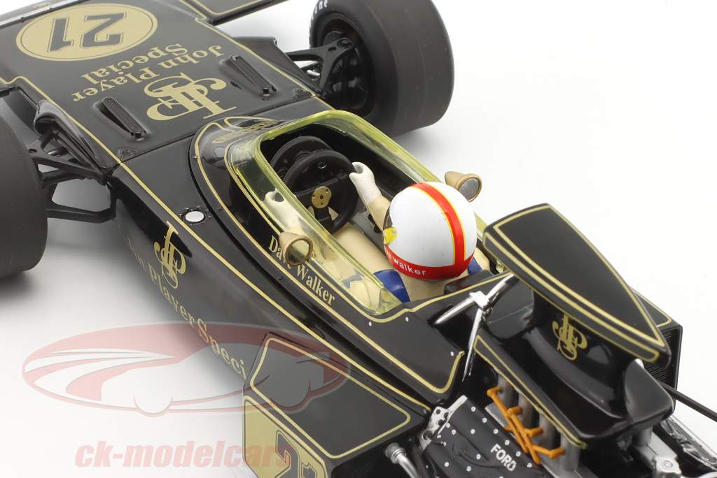 Dave Walker Lotus 72D #21 Spain GP formula 1 1972 1:18 MCG
