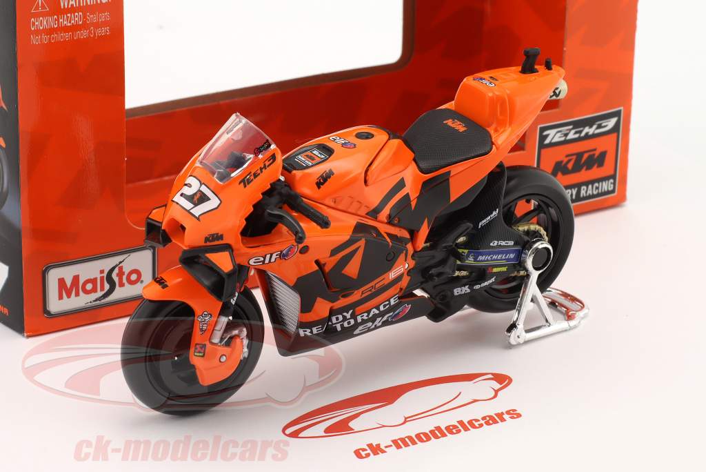 Iker Lecuona KTM RC16 #27 MotoGP 2021 1:18 Maisto