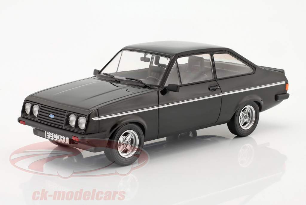 Ford Escort MK2 RS 2000 negro 1:18 Model Car Group