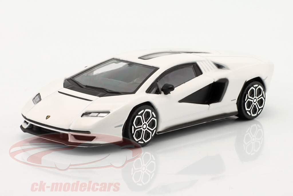 Lamborghini Countach LPI 800-4 Bouwjaar 2022 Wit 1:43 Bburago