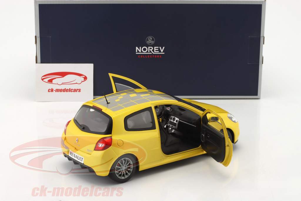Renault Clio RS F1 Team 2007 Sirius gul 1:18 Norev
