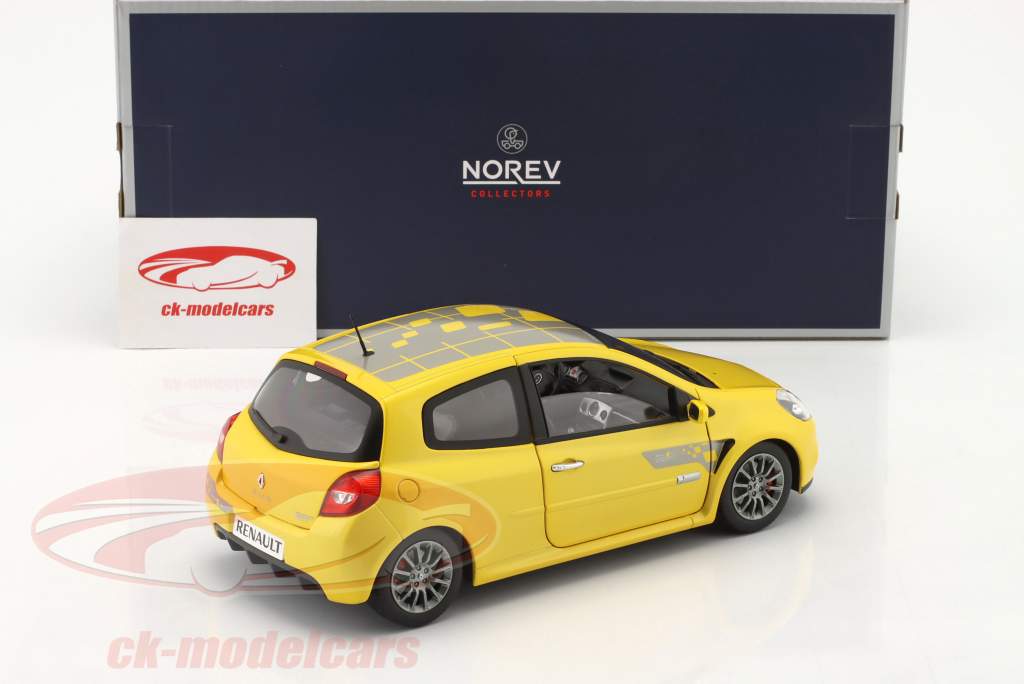 Renault Clio RS F1 Team 2007 Sirius gul 1:18 Norev