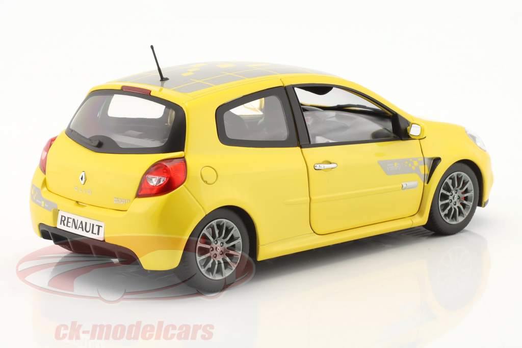 Renault Clio RS F1 Team 2007 Sirius gul 1:18 Norev