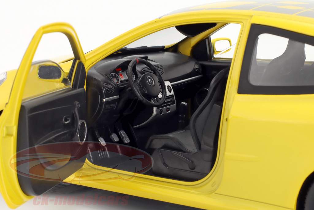 Renault Clio RS F1 Team 2007 Sirius gul 1:18 Norev