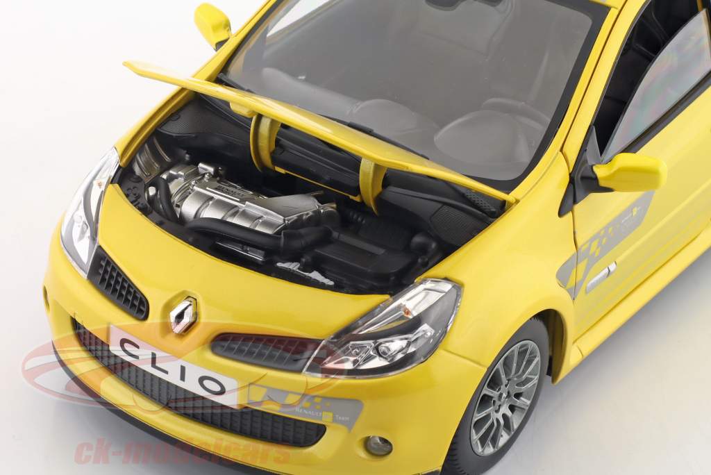 Renault Clio RS F1 Team 2007 Sirius gul 1:18 Norev