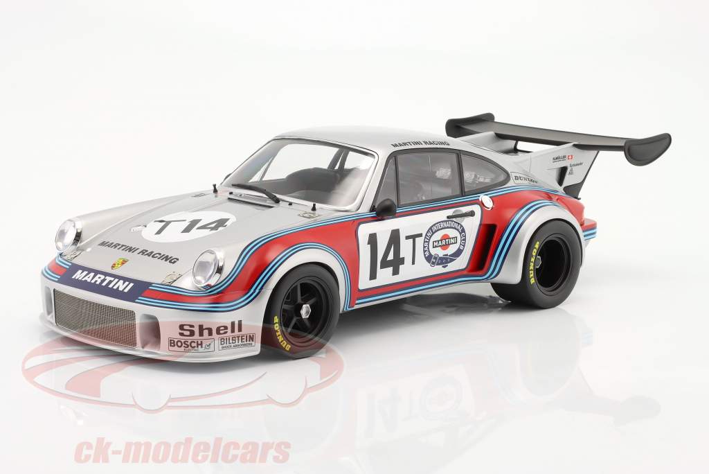 Porsche 911 Carrera RSR Turbo #14T Practice 1000km Spa 1974 Martini Racing 1:12 CMR