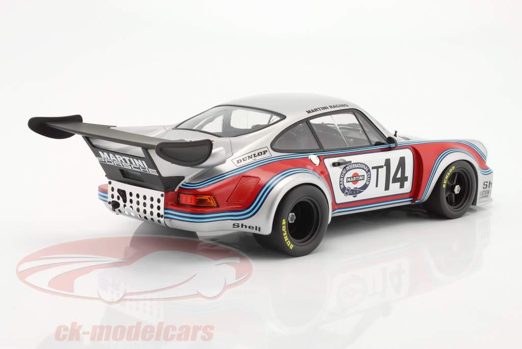 Porsche 911 Carrera RSR Turbo #14T Practice 1000km Spa 1974 Martini Racing 1:12 CMR