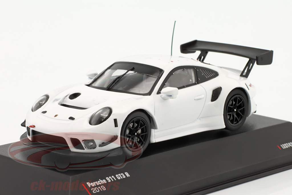 Porsche 911 GT3 R Plain Body Version weiß 1:43 Ixo