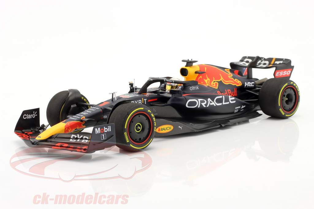 M. Verstappen Red Bull RB18 #1 vencedora saudita Arábia Fórmula 1 Campeão mundial 2022 1:18 Minichamps