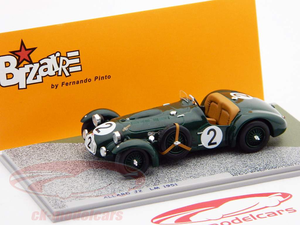 Allard J2 #2 LeMans 1951 1:43 Spark Bizarre