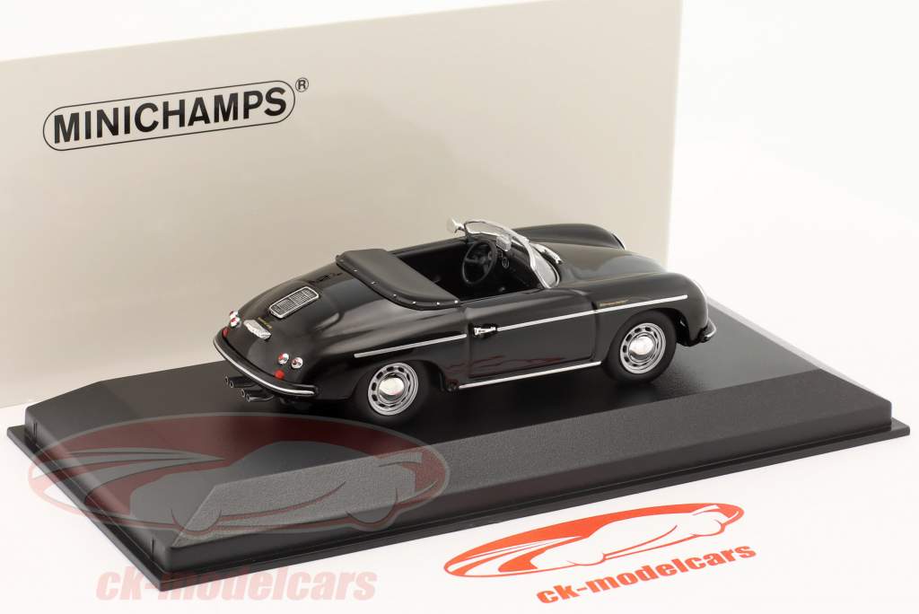 Porsche 356 Speedster year 1956 black 1:43 Minichamps