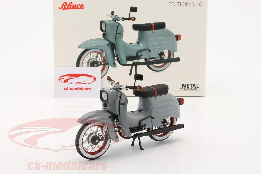Simson Schwalbe KR51/1 Custom III グレー 1:10 Schuco