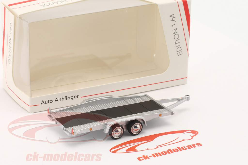 автомобильный прицеп Серебряный 1:64 Schuco