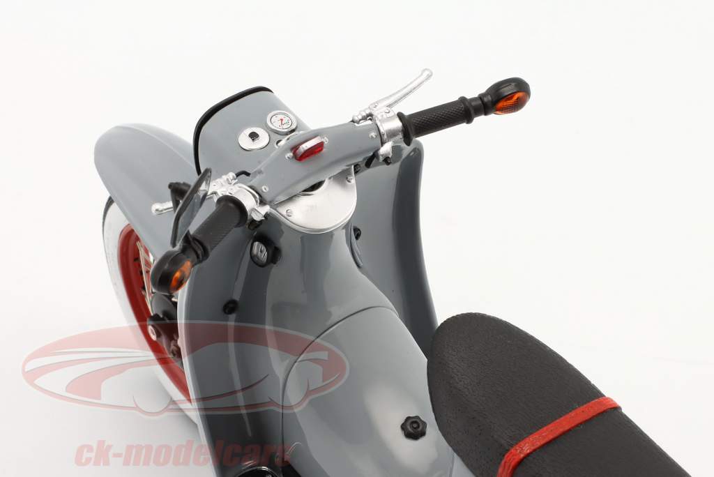 Simson Schwalbe KR51/1 Custom III Gris 1:10 Schuco