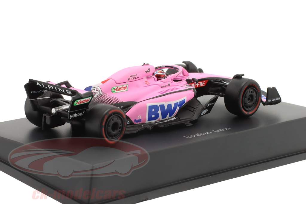 Esteban Ocon Alpine A522 #31 formel 1 2022 1:64 Spark